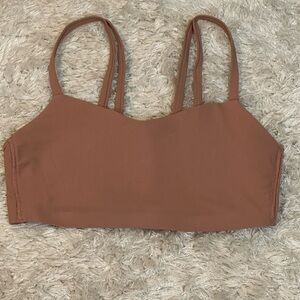 All in Motion Beige Lught Support Sports Bra